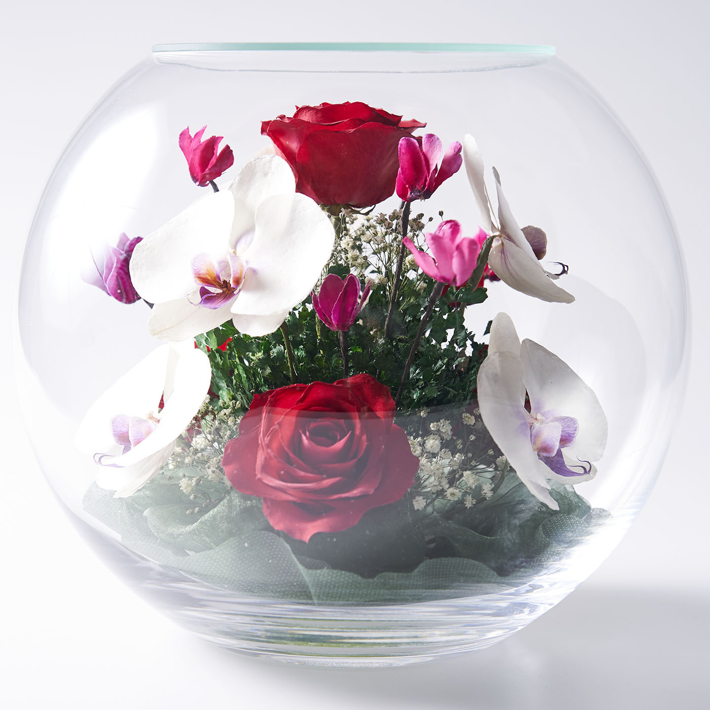 Bowl L (B-L) ボトルフラワー